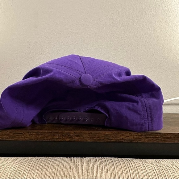 Vintage GM Goodwrench Racing Hat 90s NASCAR Snapback Purple - Picture 5 of 5